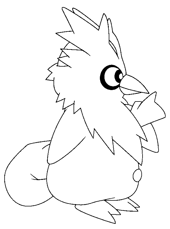 DIBUJOS DE POKEMON PARA COLOREAR