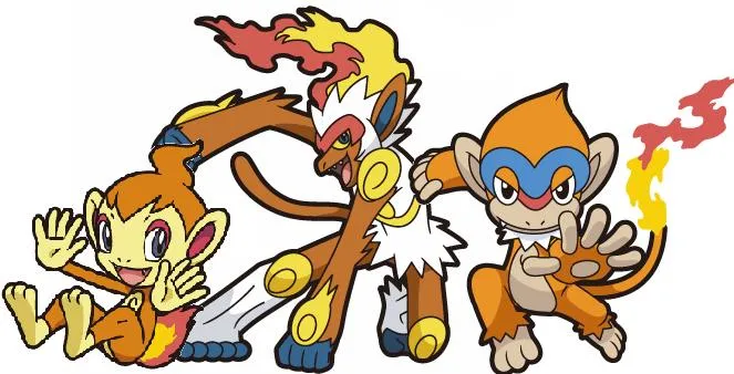 Archivo:Chimchar-monferno-infernape-1.jpg - Wiki Vector