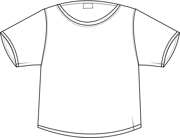 Dibujos de poleras para colorear - Imagui