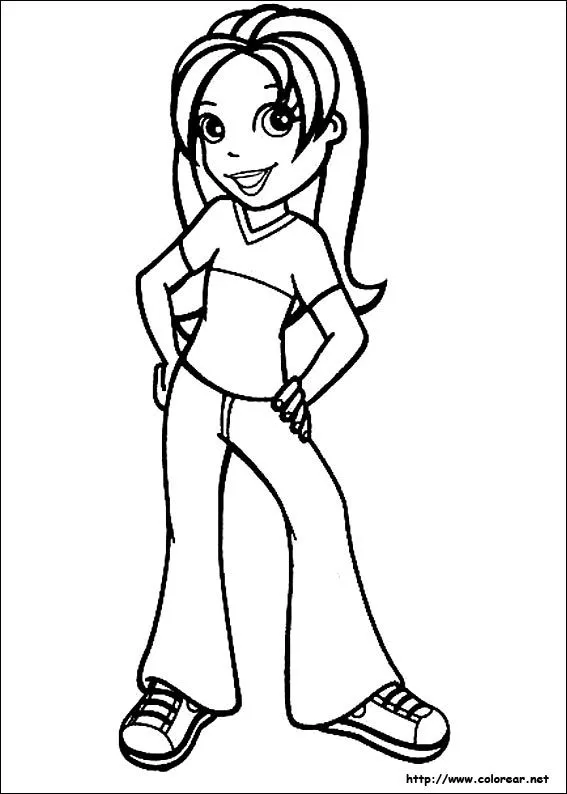 Dibujos de Polly Pocket para colorear en Colorear.net