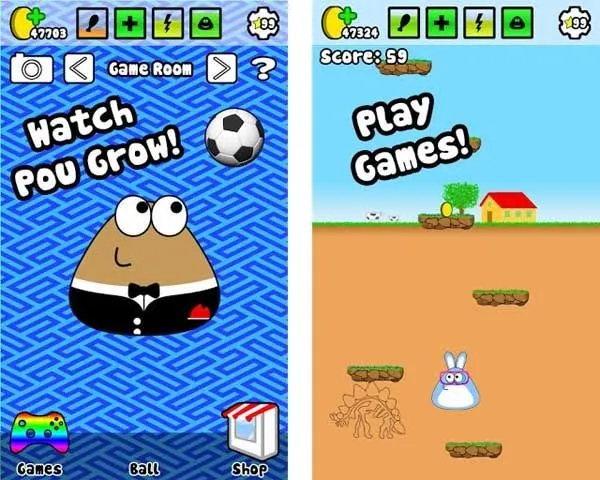 Pou, la mascota virtual que arrasa en Android - tuexpertoapps.