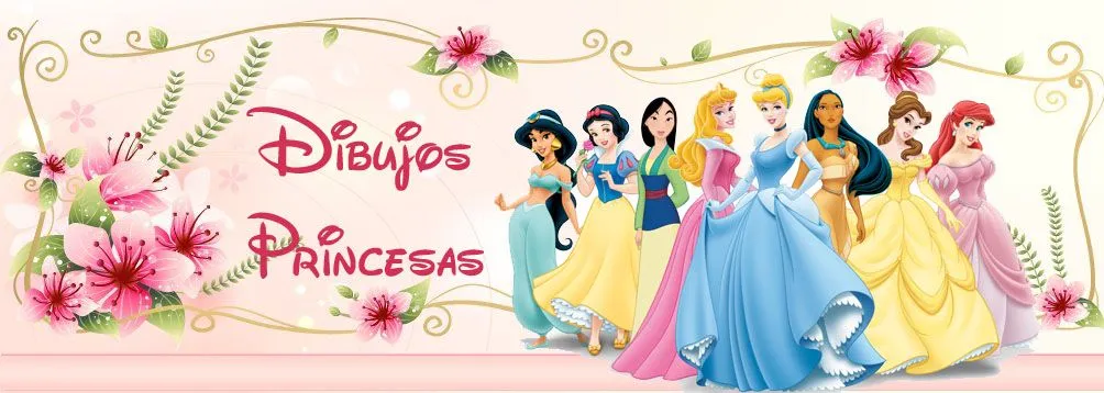 DIBUJOS PRINCESAS: Belle Disney