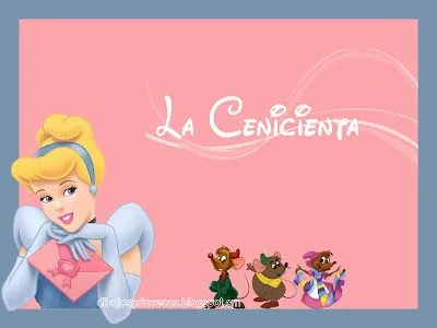 DIBUJOS PRINCESAS: Cenicienta