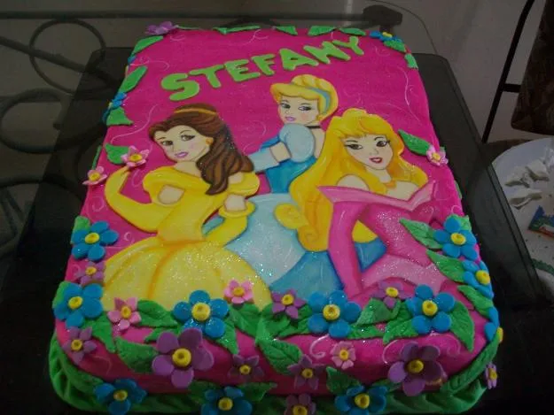 Dibujos de princesas para tartas - Imagui