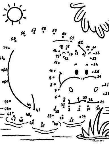 Dibujos con puntos para niños - Imagui