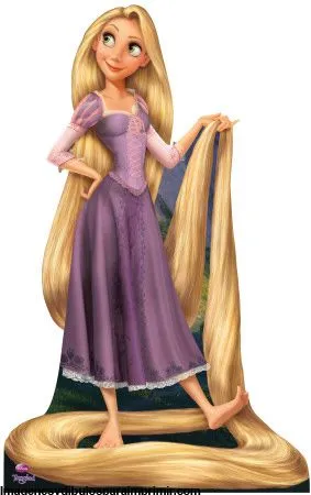 Dibujos de Rapunzel para imprimir