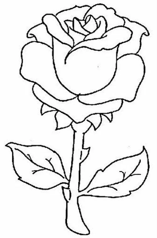 dibujos de rosas rojas para pintar en tela - Buscar con Google ...