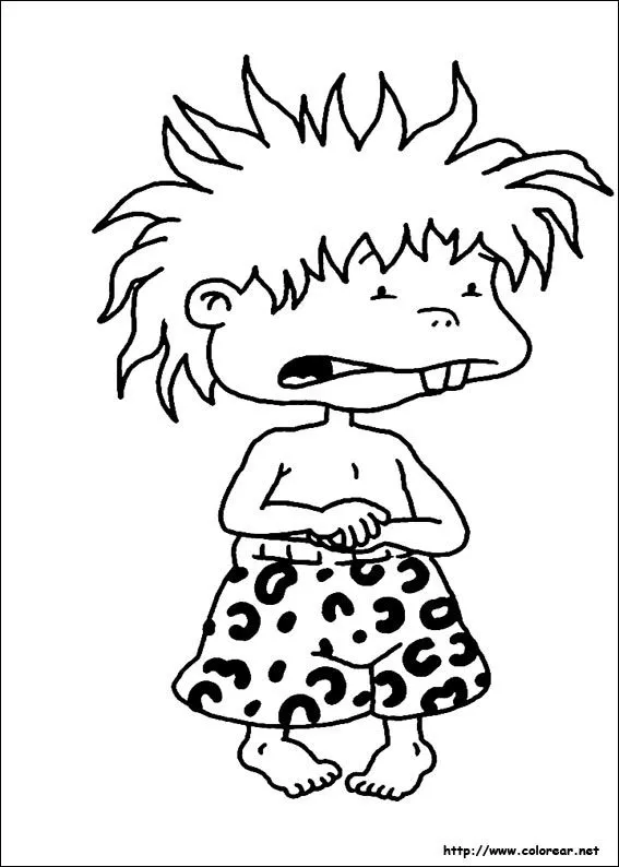 Dibujos de Rugrats - Aventuras en pañales para colorear en Colorear.