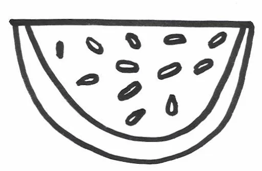 Dibujos de sandia