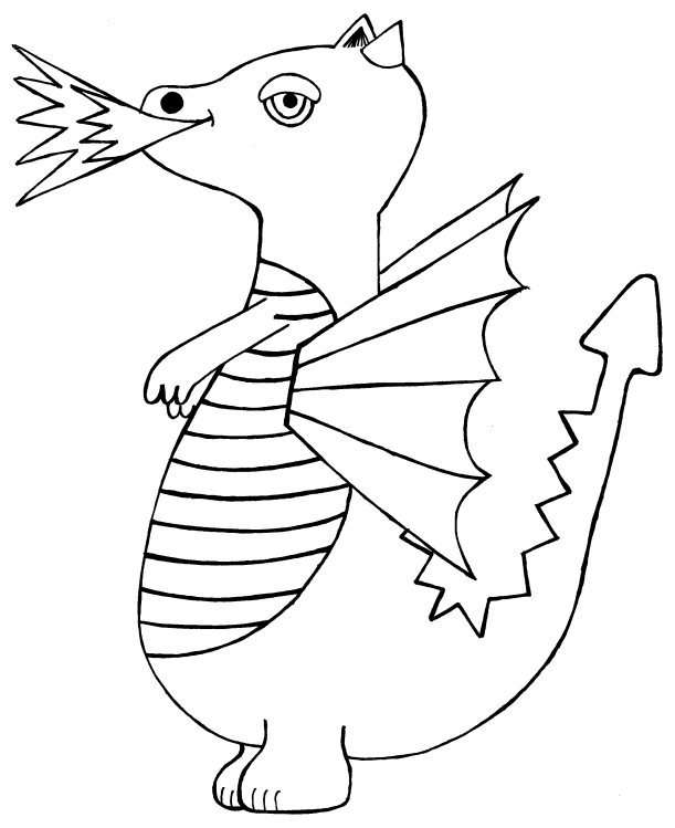 sant jordi Colouring Pages