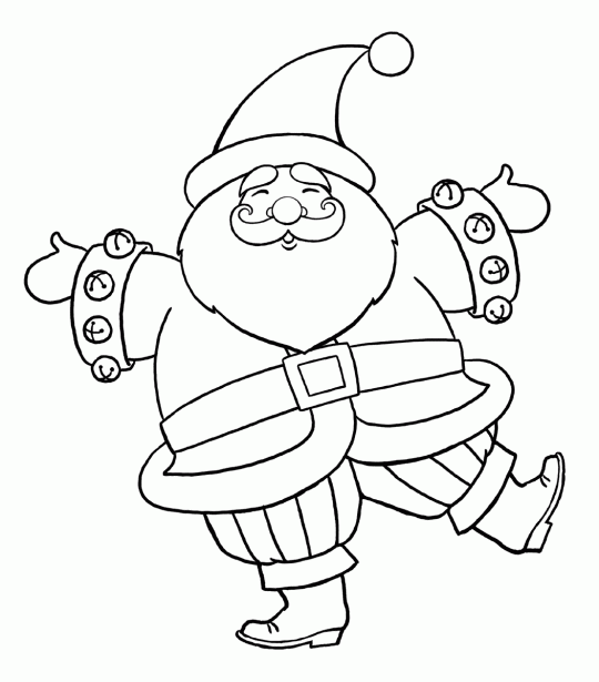 Dibujos de Santa Claus para colorear - Imagui