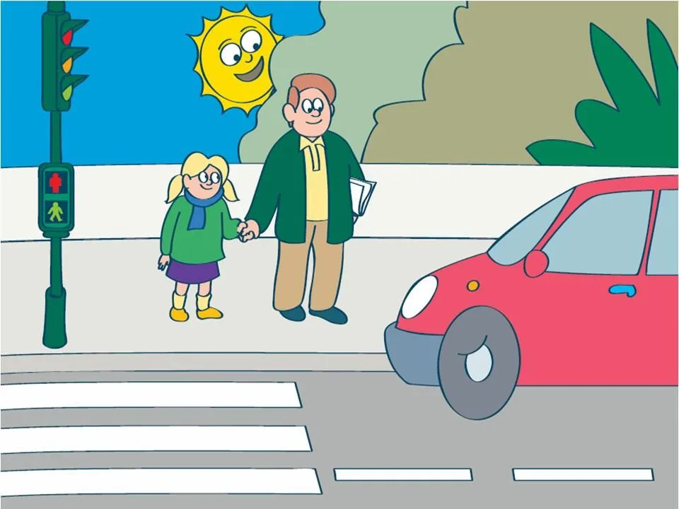 Dibujos de la Seguridad Vial | Dibujos para Niños