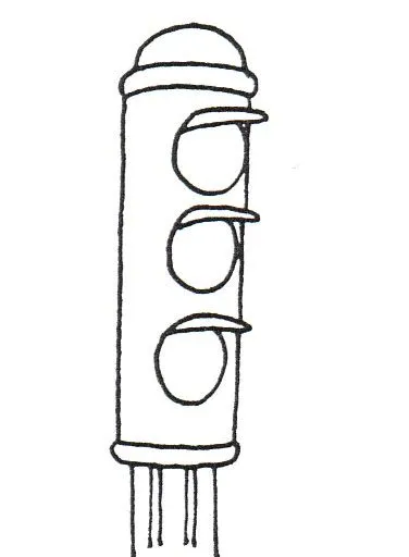 Semaforo dibujo para colorear - Imagui