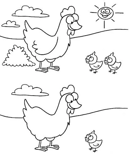 Semejanzas y diferencias para niños - Imagui