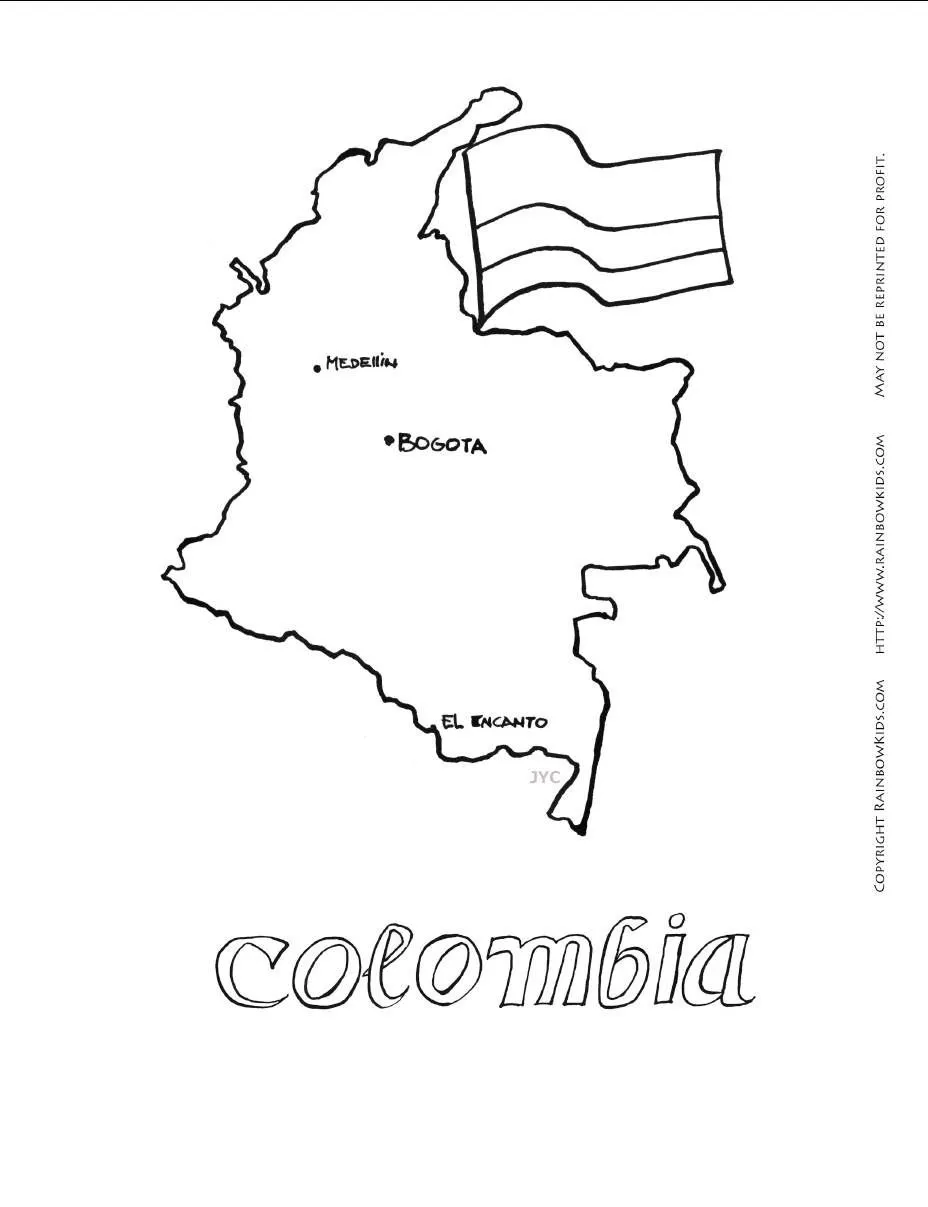Dibujos de los simbolos patrios de colombia para colorear - Imagui