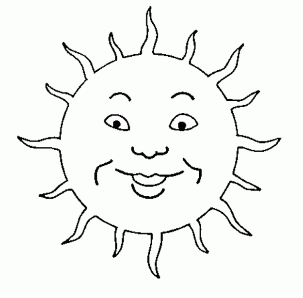 Dibujos de Sol para colorear ~ Dibujos para Colorear Infantil