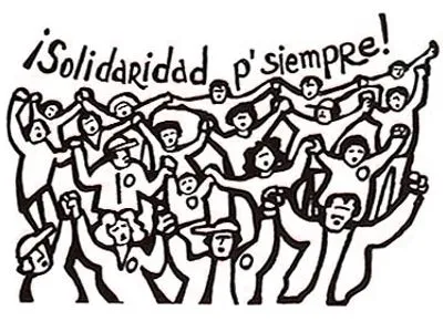 Dibujo para colorear de la solidaridad - Imagui