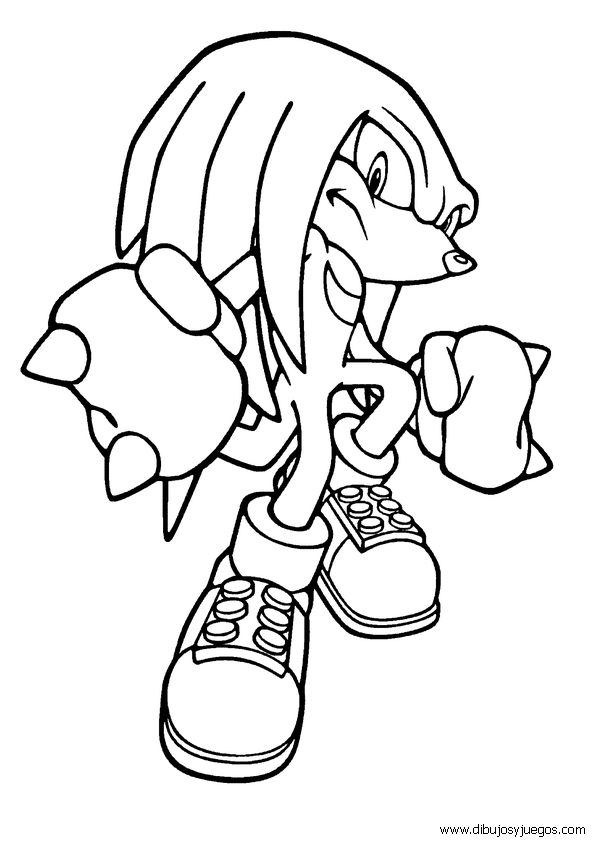 dibujos-de-sonic-032 | Dibujos y juegos, para pintar y colorear