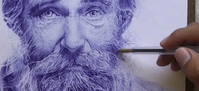6 dibujos super realistas hechos sólo con bolígrafo [pen drawing ...