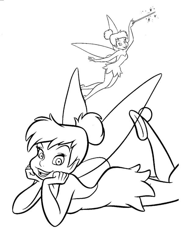 Dibujos de tinkerbell para colorear e imprimir - Imagui