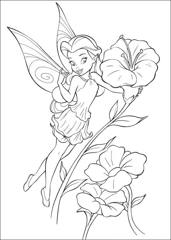 Dibujos de Tinkerbell | Dibujos