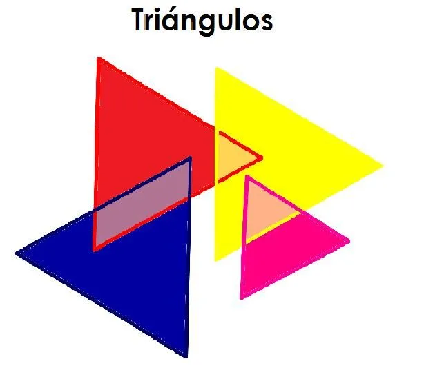 Dibujos de triangulos - Imagui