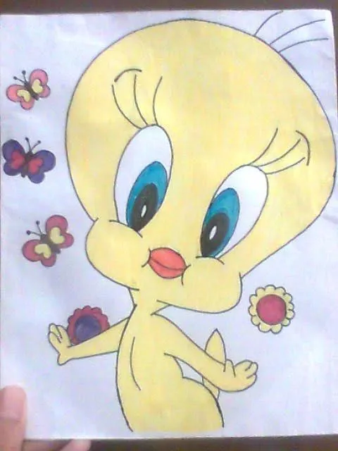 MIS DIBUJOS: TWEETY PIOLIN