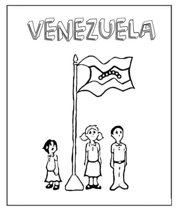 Dibujos de Venezuela para colorear, descargar e imprimir | Colorear imágenes