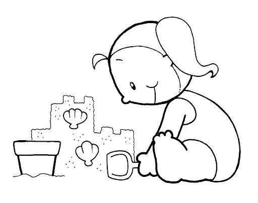 DIBUJOS DEL VERANO PARA IMPRIMIR Y COLOREAR