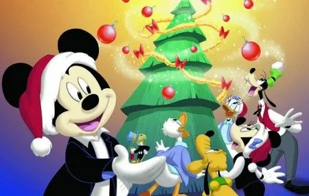 Dibujos de navidad a color de Disney - Imagui