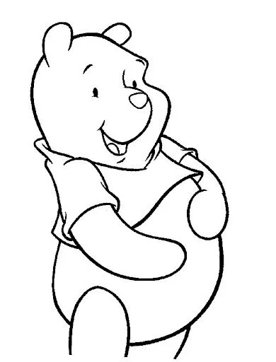 DIBUJOS DE WINNIE POOH PARA COLOREAR | Dibujos para colorear