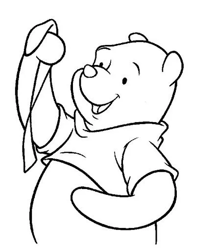 DIBUJOS DE WINNIE POOH PARA COLOREAR | Dibujos para colorear