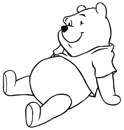 DIBUJOS DE WINNIE POOH PARA COLOREAR | Dibujos para colorear