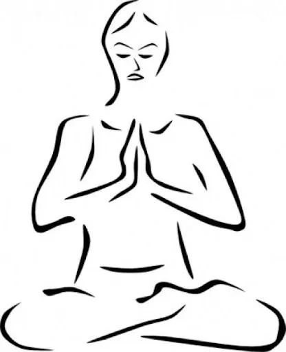 DIBUJOS DE YOGA PARA COLOREAR | Dibujos para colorear
