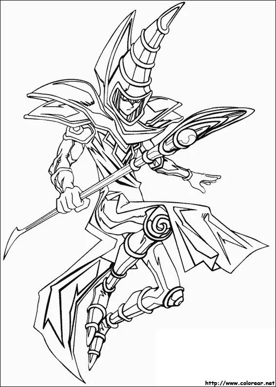 Dibujos de Yu-Gi-Oh para colorear en Colorear.net