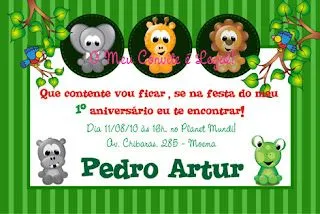 Dicas Para Festa Infantil - Tema Safari | Jeitinho Da Nathy