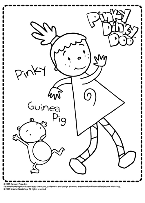 Diccionario Nombres Pinky Dinky Doo Imagenes Para Colorear ...