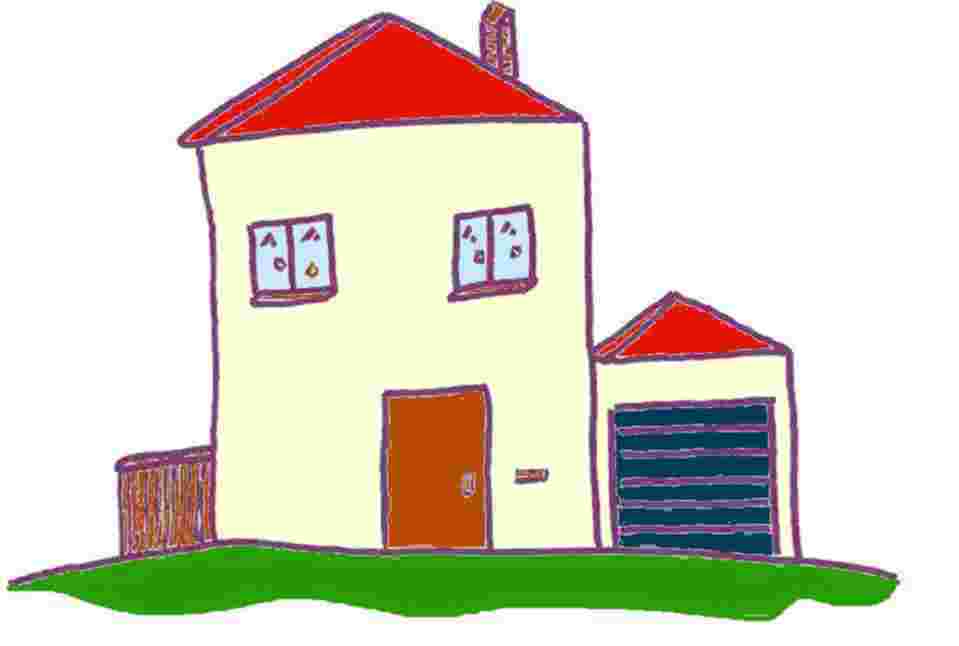 Casas dibujo - Imagui