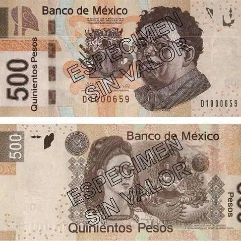 Diego y Frida en los billetes de 500 - ABC.es