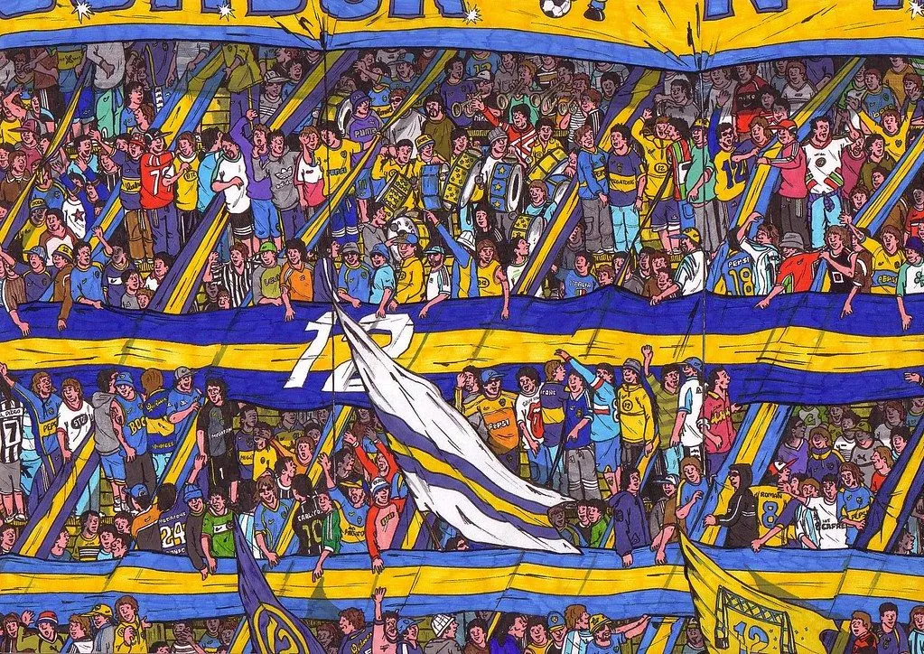 DIEGOLAN - DIBUJOS BOCA JUNIORS | Flickr - Photo Sharing!