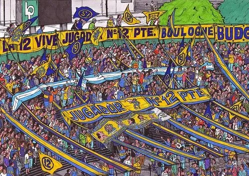 DIEGOLAN - DIBUJOS BOCA JUNIORS | Flickr - Photo Sharing!
