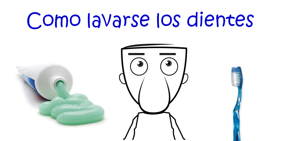 Pasos para un correcto sepillado de los dientes dibujos para ...