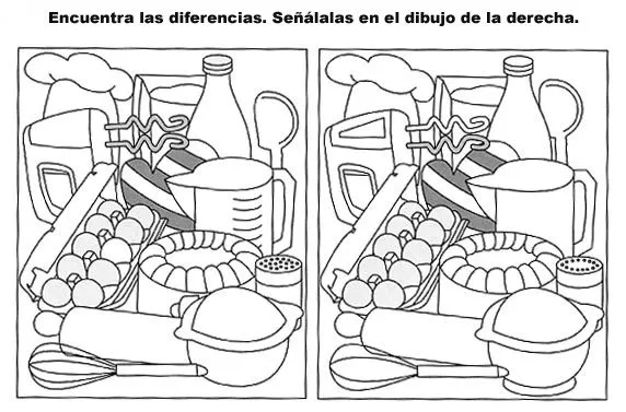 Encuentra las diferencias del dibujo | juegos infantiles educativos