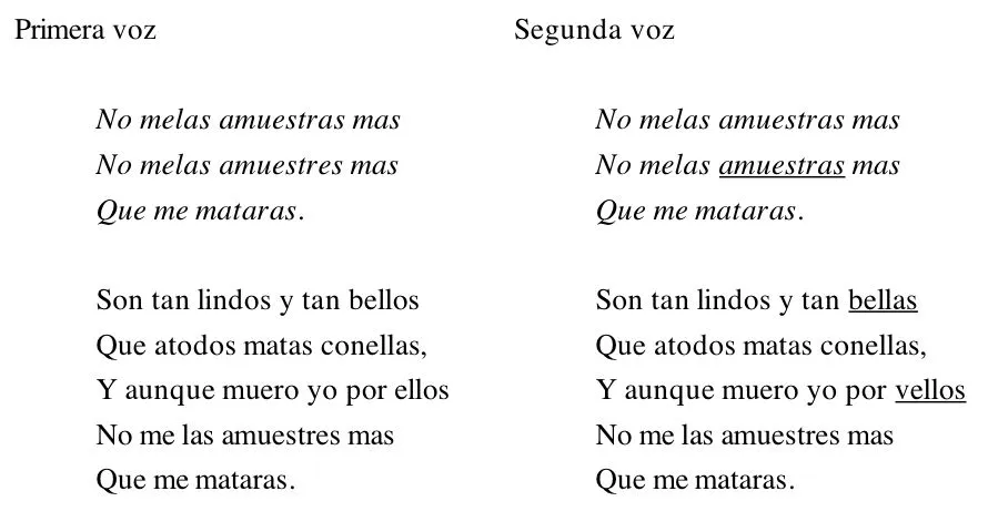 Un dilema ante los pronombres personales en una canción del ...