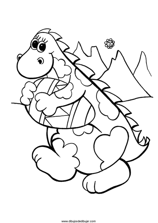 dinosaur-coloring-178 | Dibujos de dibujarDibujos de dibujar