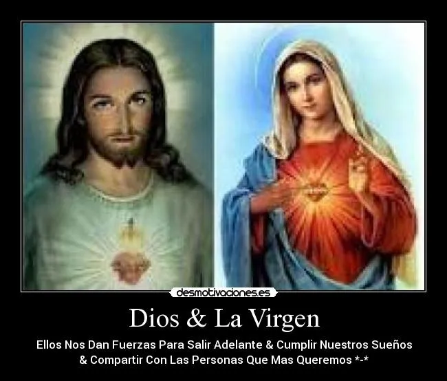 Dios & La Virgen | Desmotivaciones