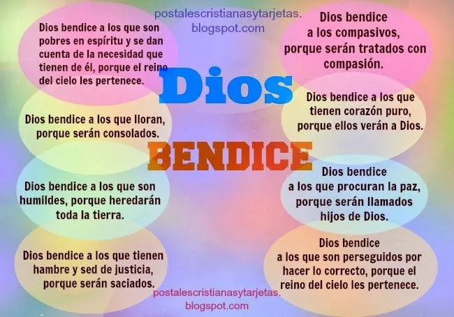 Dios bendice | Postales Cristianas y Tarjetas