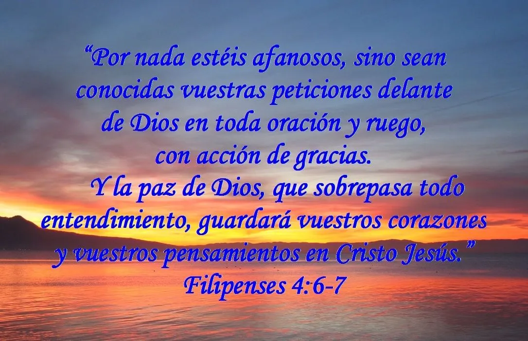 LLEVAR TODO A DIOS EN ORACIÓN – Filipenses 4:6-7 | Mission Venture ...