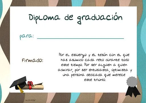 DIPLOMA GRADUACION