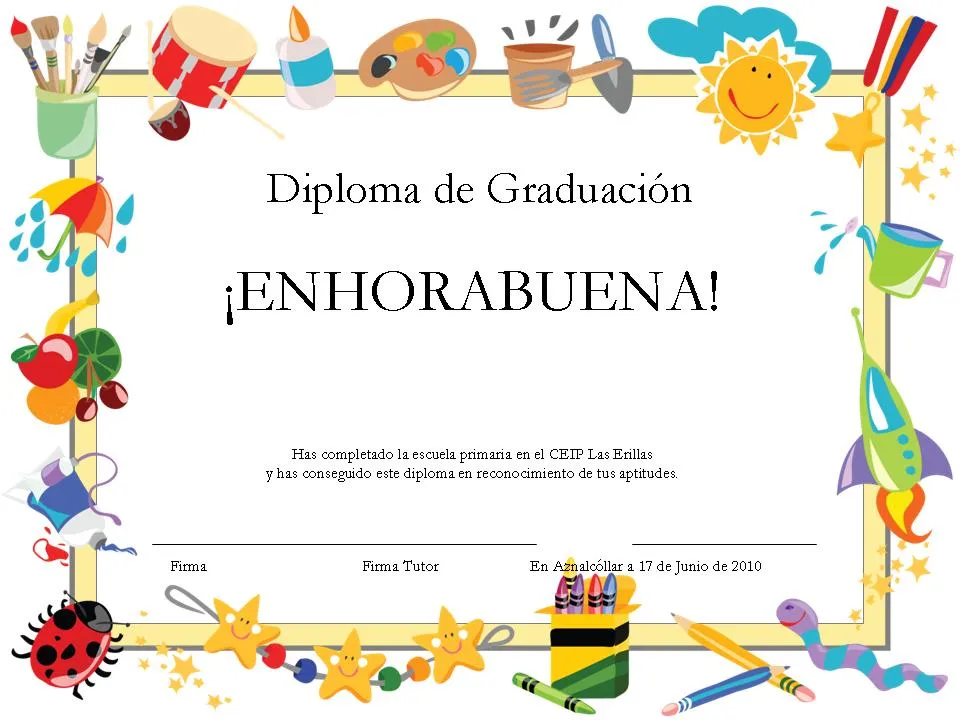 Diplomas de graduados - Imagui